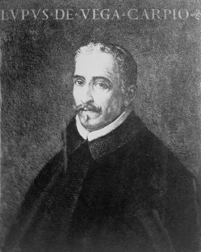 Portrait of Lope Felix de Vega Carpio by Spanish School
